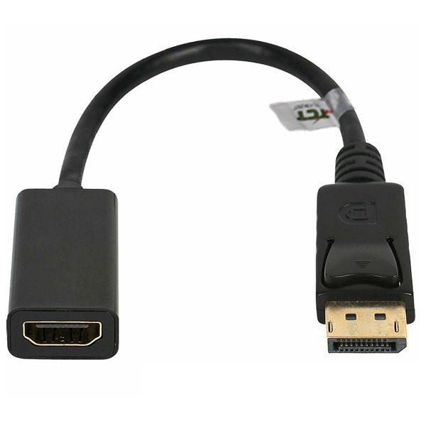 مبدل Display Port به HDMI تی سی تراست مدل TC-DP2H TC-TRUST TC-DP2H Display Port To HDMI Converter