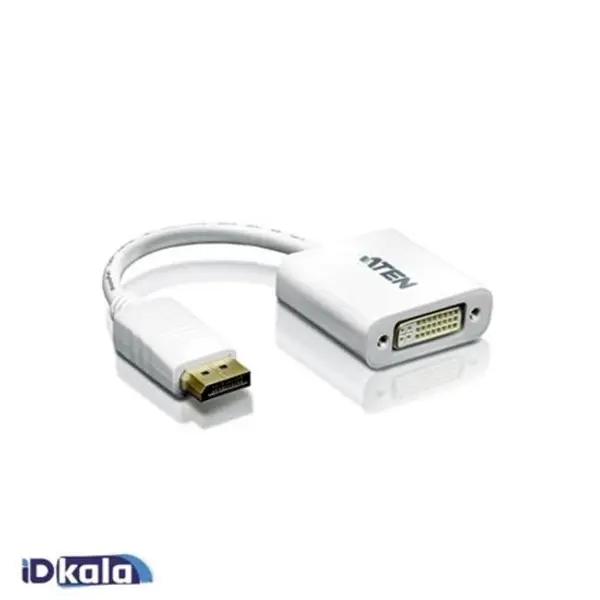تبدیل DISPLAYPORT به DVI-I آتن مدل ATEN VC965 ATEN DisplayPort to DVI Adapter VC965