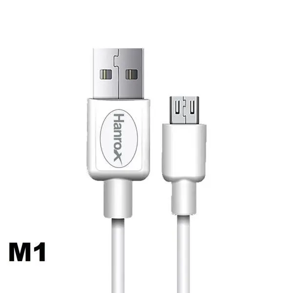 کابل اندروید Hanrox – M1 Hanrox M1 MicroUSB Charge and Sync Cable