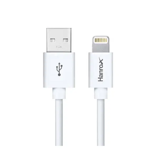دیتا کابل تبدیل USB به لایتنینگ هانروکس مدل C61 1m hanrox