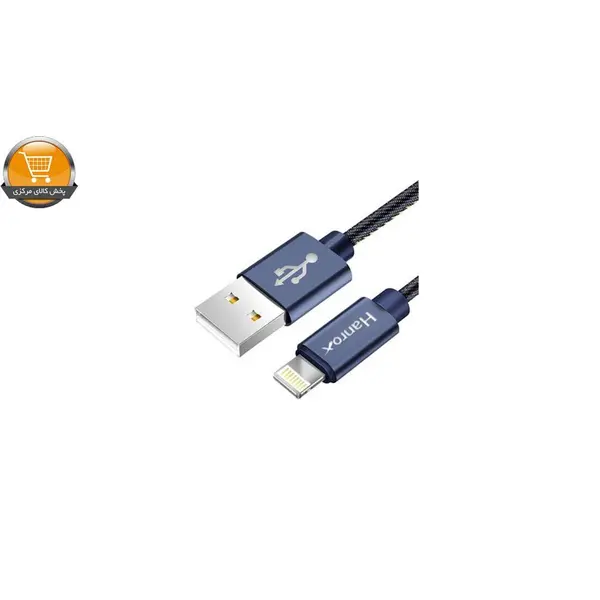 کابل تبدیل USB به لایتنینگ هانروکس مدل C80 طول 1 متر hanrox