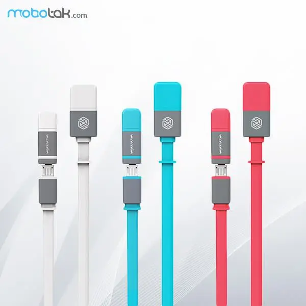 کابل تبدیل USB-C به USB نیلکین مدل Charging And Transmission به طول 1.2 متر Nillkin USB To USB-C Charging And Transmission Cable 1.2m