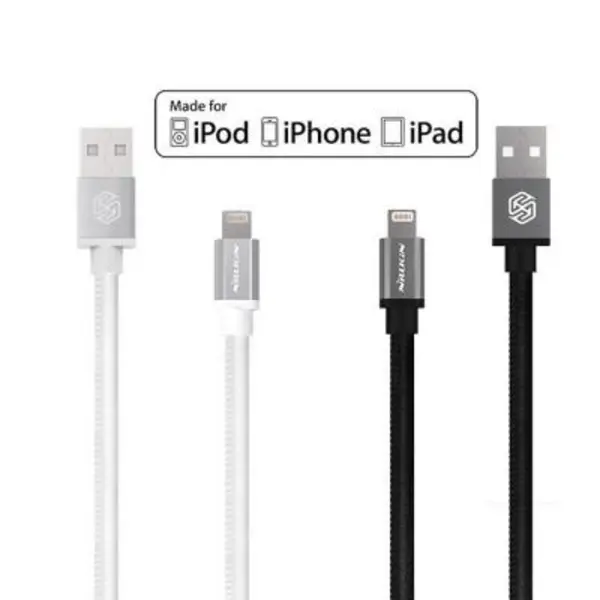 کابل تبدیل USB به لایتنینگ نیلکین مدل Gentry به طول 1 متر Nillkin Gentry USB To Lightning Cable 1m