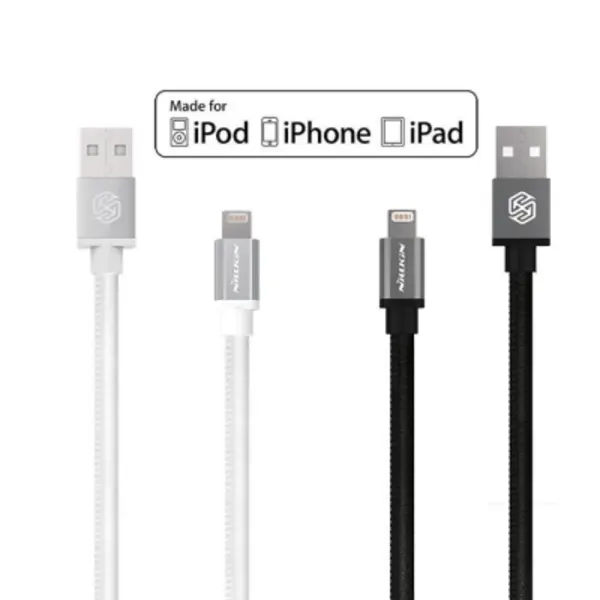 کابل تبدیل USB به لایتنینگ نیلکین مدل Gentry به طول 1 متر Nillkin Gentry USB To Lightning Cable 1m
