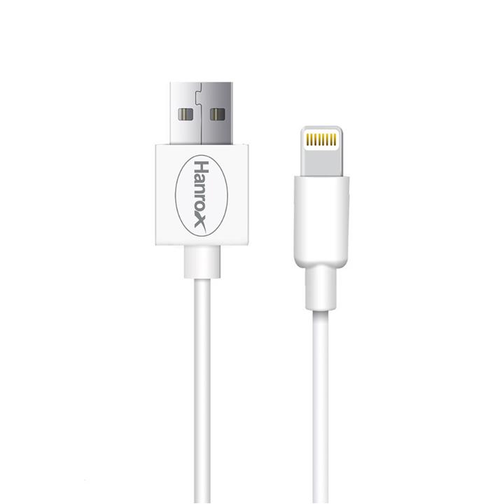 کابل تبدیل USB به لایتنینگ هانروکس مدل M15 طول ۱متر Hanrox M15 USB To Lighting Cable 1m