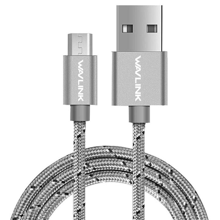 کابل USB به Micro USB ویولینک مدل WL-US200001 به طول 1 متر Wavlink WL-US200001 USB To microUSB Cable 1m