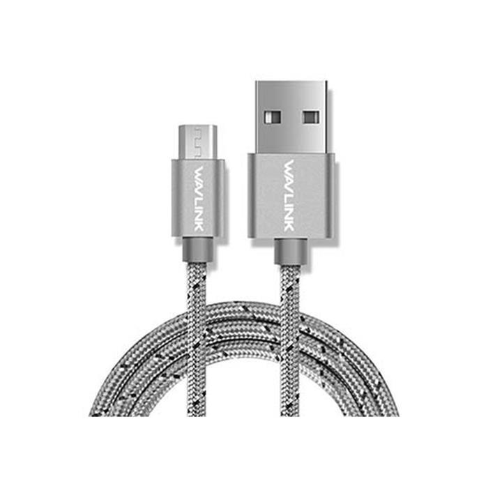 کابل USB به Micro USB ویولینک مدل WL-US200001 به طول 1 متر Wavlink WL-US200001 USB To microUSB Cable 1m