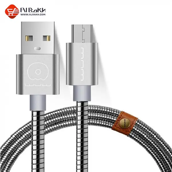کابل تبدیل USB به microUSB دبلیو یو دبلیو مدل X10 طول 1 متر Wuw X10 USB To micro usb Cable 1m