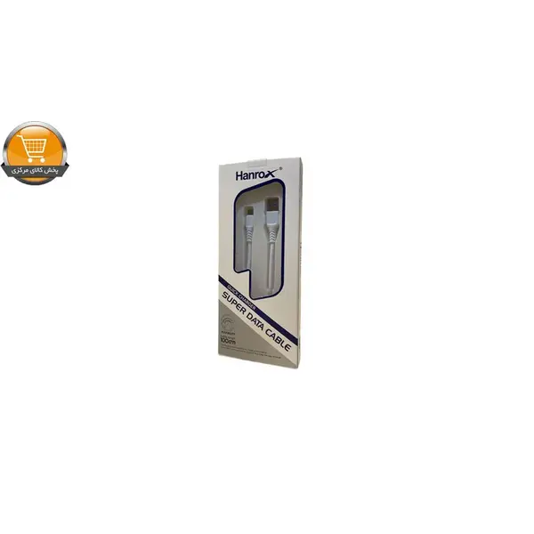 کابل تبدیل USB به microUSB هانروکس مدل C1 طول ۱ متر