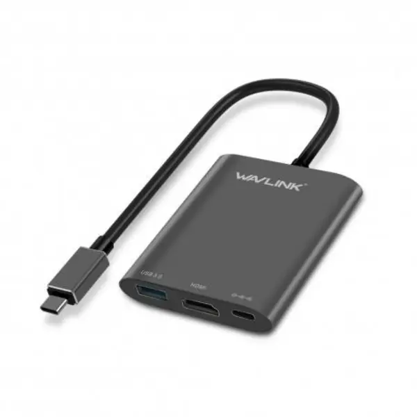 مبدل USB Type-C به HDMI ویولینک مدل WL-UHP3402 Wavlink WL-UHP3402 USB Type-C to HDMI Adapter