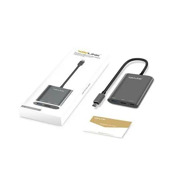 مبدل USB Type-C به HDMI ویولینک مدل WL-UHP3402 Wavlink WL-UHP3402 USB Type-C to HDMI Adapter