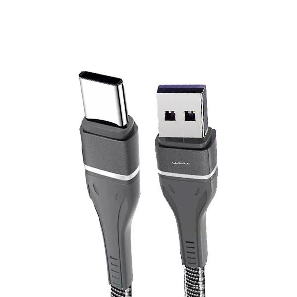 کابل تبدیل USB به USB-C دبلیو یو دبلیو مدل X112 طول 1 متر -