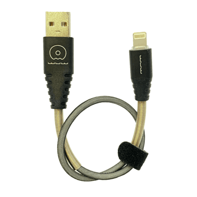 کابل USB به لایتنینگ دبلیو یو دبلیو مدل X71 طول 20 سانتی متر -