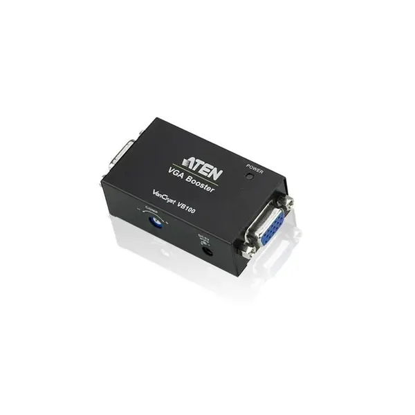 کابل و مبدل تقویت کننده VGA آتن مدل VB100 تا فاصله 70 متر VB100 VGA Booster 1280 x 1024 70m