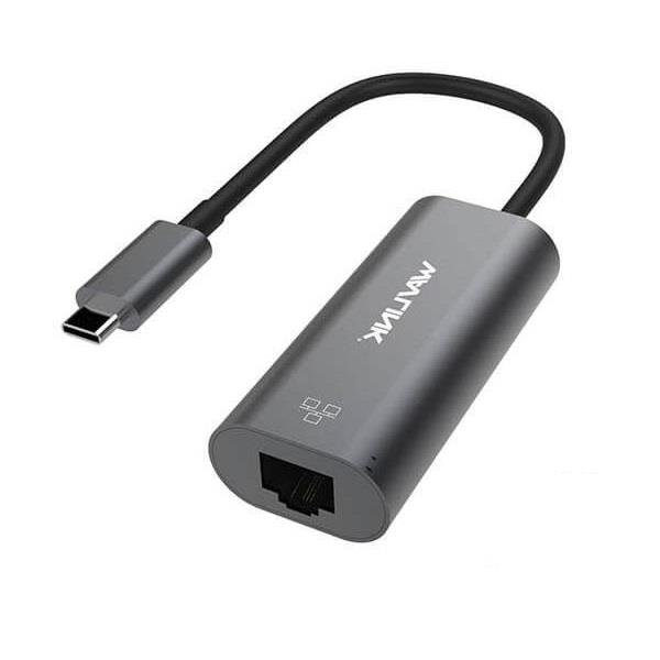کابل و مبدل Wavlink WL-NWU328GC USB Type-C to Gigabit Ethernet Adapter -