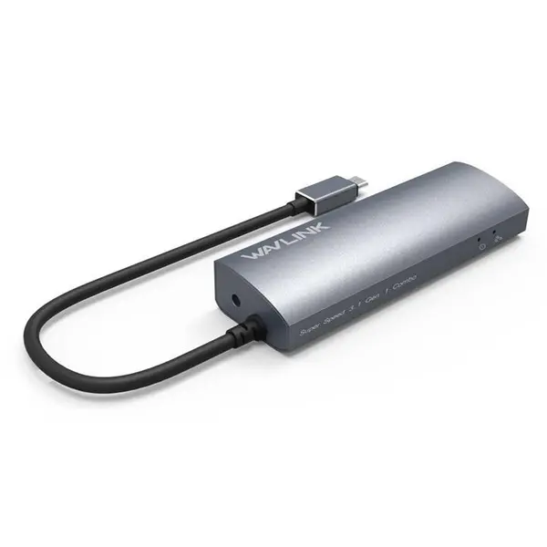 کابل و مبدل Wavlink WL-NWU328GC USB Type-C to Gigabit Ethernet Adapter -