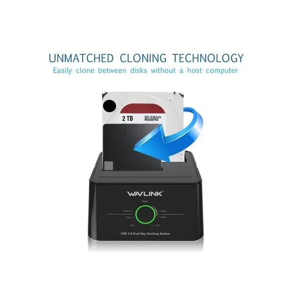 کابل و مبدل Wavlink WL-ST334UC USB3.1 Dock -