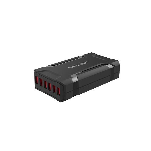 کابل و مبدل Wavlink WL-UH1062P 6-Port Smart USB Charger -