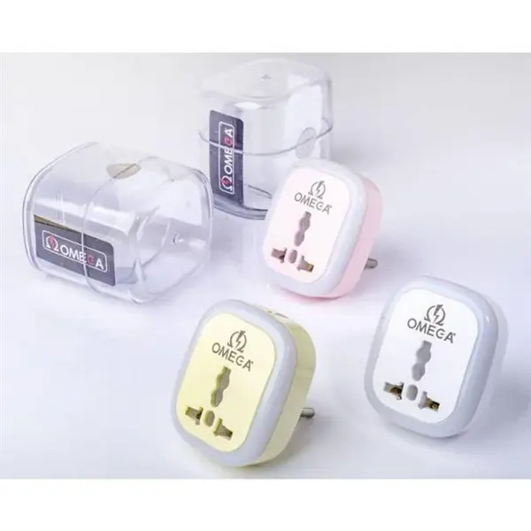 تبدیل برق 3 به 2 امگا مدل M101 دارای LED Omega M101 Power Converter