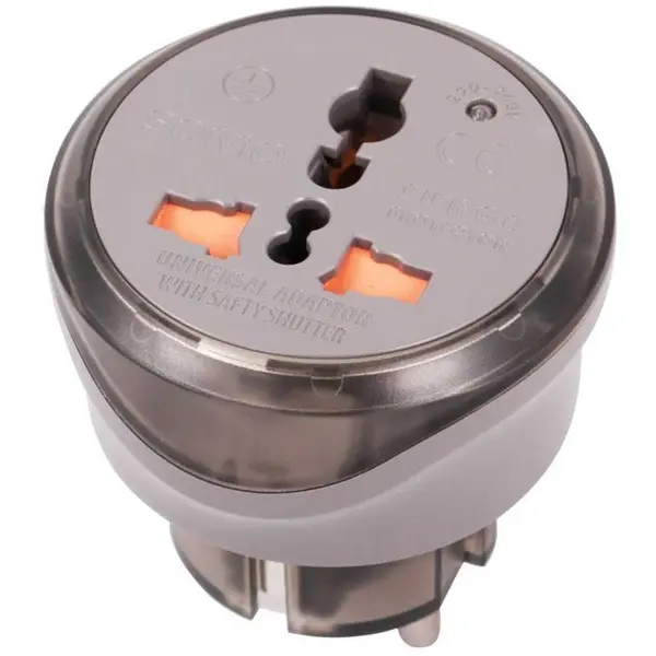 تبدیل برق دیواری 3 شاخه به 2 شاخه سومو مدل SM100 SOMO 3 Prong to 2 Prong SM100 Wall Plug Adapter