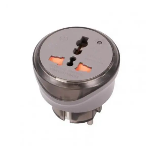 تبدیل برق دیواری 3 شاخه به 2 شاخه سومو مدل SM100 SOMO 3 Prong to 2 Prong SM100 Wall Plug Adapter