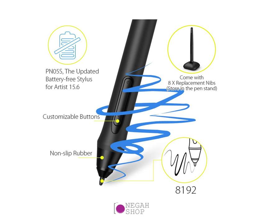 قلم نوری مانیتور طراحی Artist Display 15.6 Pro برند XP-PEN