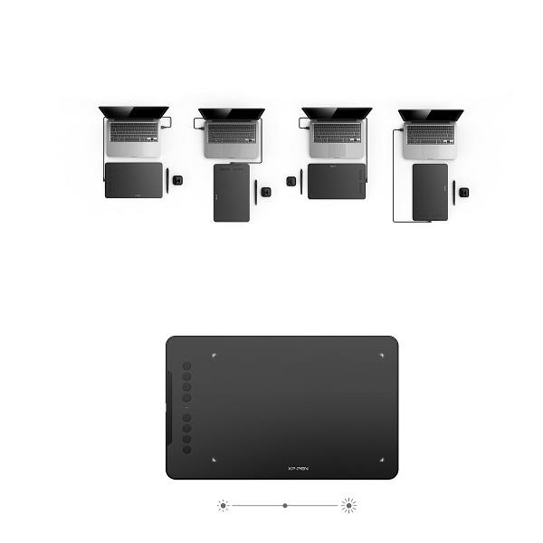 قلم طراحی Deco 01 V2 برند XP-PEN XP.Pen Deco 01 V2 Display Pen