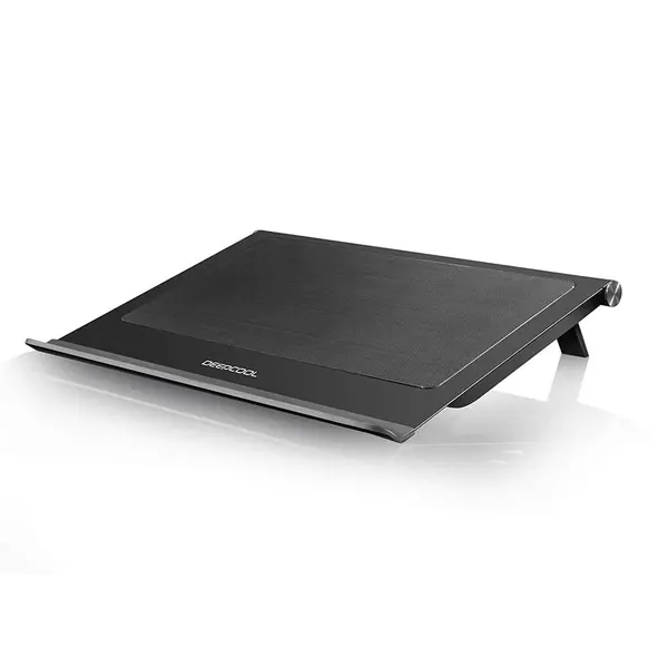 پایه خنک کننده لپ تاپ مدل DEEPCOOL N65 DEEPCOOL N8 Black Laptop Cooler, 2.5mm Pure Aluminum Panel with Dual 140mm Fans, Support 15.6
