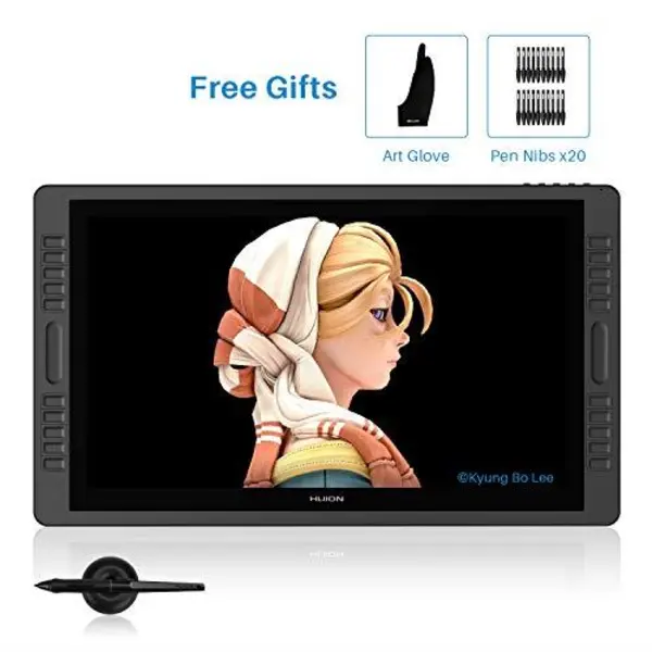 قلم نوری مانیتور طراحی Kamvas Pro22 2019 برند Huion Pen Tablet: Huion Kamvas Pro 22