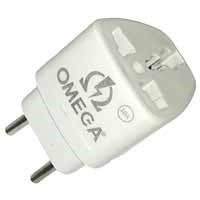 تبدیل ۳به۲ برق آمپر LED دار Omega M101