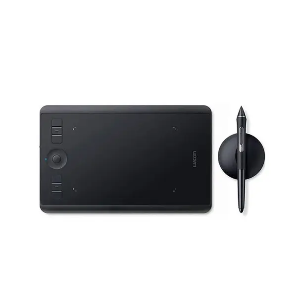 تبلت گرافیکی وکام اینتوس پرو اسمال Wacom Intuos Pro S PTH-460 به همراه قلم نوری Wacom PTH-460 Intuos Pro Small Display Pen
