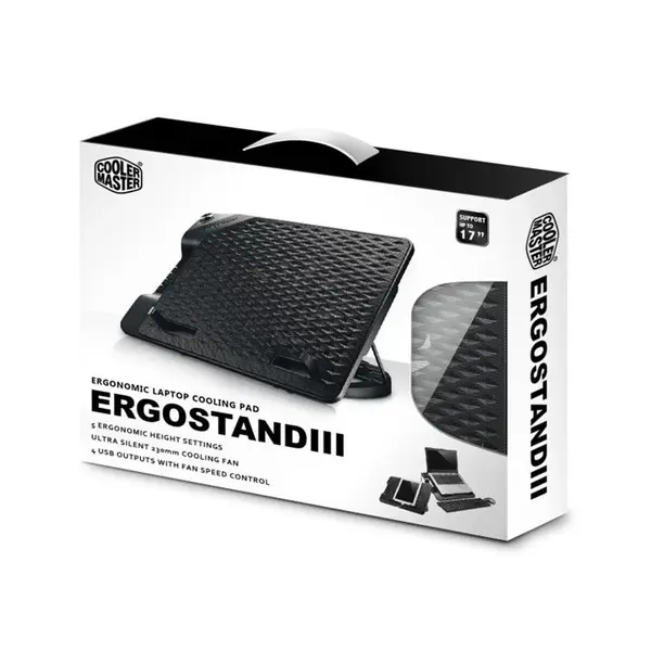 پایه خنک کننده کولر مستر مدل ارگوستند 3 Cooler Master Ergostand III Coolpad - 2
