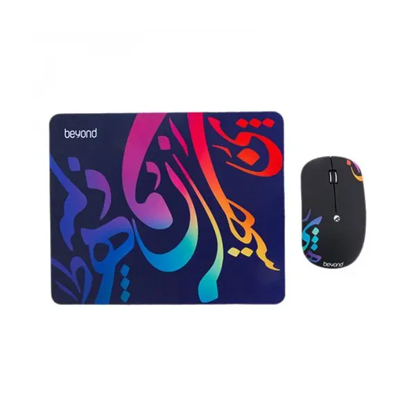 ماوس و ماوس پد بیاند BMP-200RF Beyond BMP200RF Mouse And Mouse Pad