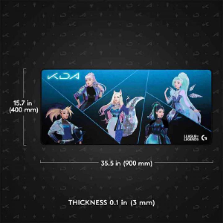 موس پد گیمینگ لاجیتک G840 K/DA XL Mouse Pad: Logitech G840 KDA Gaming