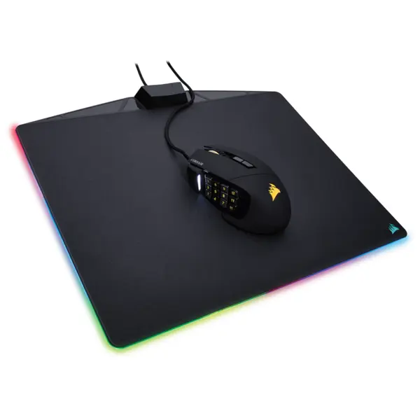 ماوس پد کورسیر مدل MM800 RGB Polaris سایز استاندارد Mouse Pad: Corsair MM800 RGB Gaming - 2