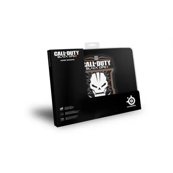 ماوس پد مخصوص بازی استیل سریز Mouse Pade Steel Series CALL OF DUTY BLACK OPS 2 SteelSeries QCK COD Black Ops II Badge MousePad