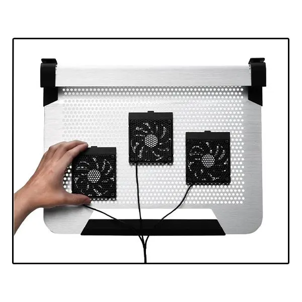 پایه خنک کننده کولر مستر مدل U3 پلاس Cooler Master NotePal U3 Plus Coolpad - 2