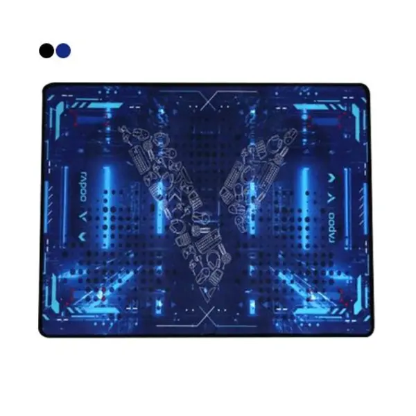موس پد مخصوص بازی رپو مدل VP410 LARGE BLUE Rapoo vp410 Gaming Mouse Pad
