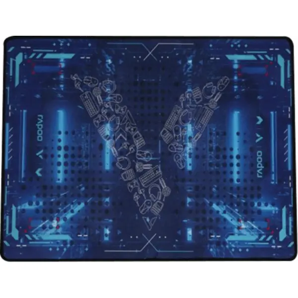 موس پد مخصوص بازی رپو مدل VP410 MEDIUM GRAY RAPOO VP410 Medium Black Gaming Mousepad
