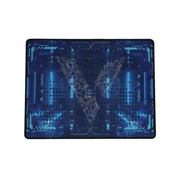 موس پد مخصوص بازی رپو مدل VP410 MEDIUM BLUE Rapoo vp410 Gaming Mouse Pad