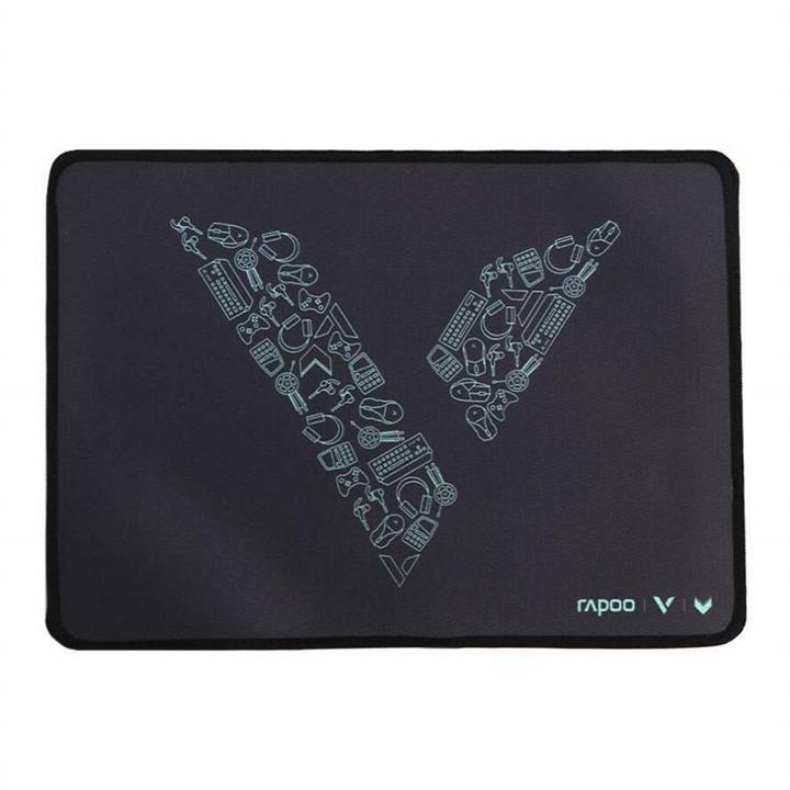 موس پد مخصوص بازی رپو مدل VP410 MEDIUM GRAY RAPOO VP410 Medium Black Gaming Mousepad