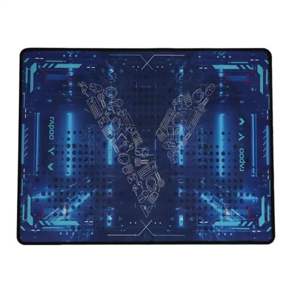 موس پد مخصوص بازی رپو مدل VP410 MEDIUM GRAY RAPOO VP410 Medium Black Gaming Mousepad