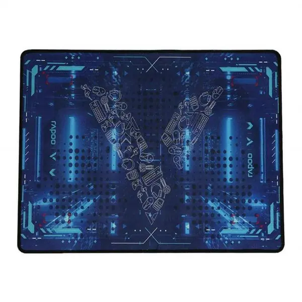 موس پد مخصوص بازی رپو مدل VP410 MEDIUM BLUE Rapoo vp410 Gaming Mouse Pad