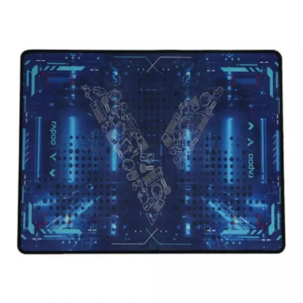 موس پد مخصوص بازی رپو مدل VP410 MEDIUM BLUE Rapoo vp410 Gaming Mouse Pad