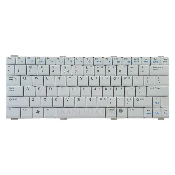 کیبورد لپ تاپ دل مدل 1200 DELL Inspiron 1200 Notebook Keyboard - 4