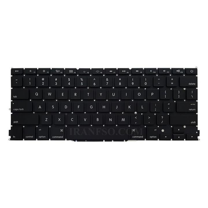 کیبورد لپ تاپ اپل 1425 مشکی-اینترکوچک Keyboard Laptop Apple 1425