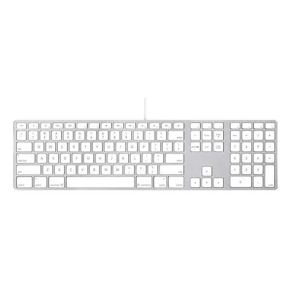 صفحه کلید باسیم اپل با بخش عددی مناسب مک Apple Wired Keyboard with Numeric Keypad For Mac - 2