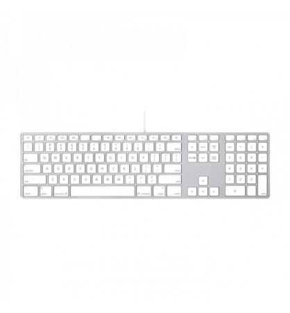 صفحه کلید باسیم اپل با بخش عددی مناسب مک Apple Wired Keyboard with Numeric Keypad For Mac