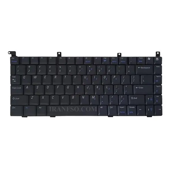 کیبورد لپ تاپ Dell مدل Inspiron 5100 - همراه فریم DELL Inspiron 5100 Black Notebook Keyboard - 2