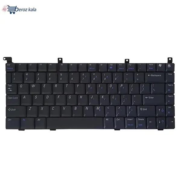کیبورد لپ تاپ Dell مدل Inspiron 5100 - همراه فریم DELL Inspiron 5100 Black Notebook Keyboard - 3